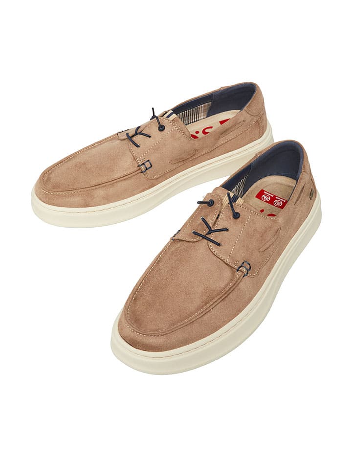 Halbschuhe in Beige