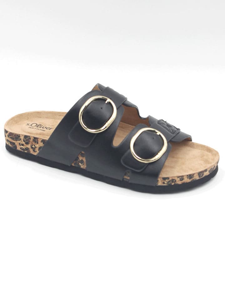 Slippers zwart