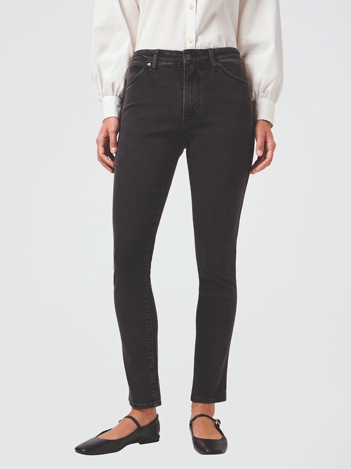 Dżinsy - Slim fit - w kolorze czarnym