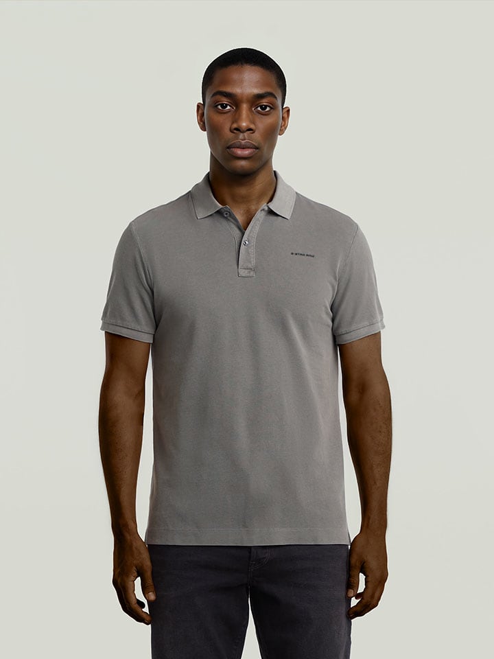Poloshirt grijs