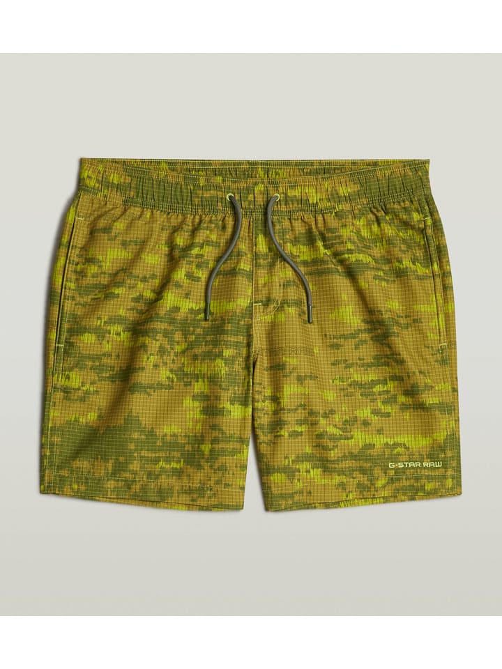 Zwemshort olijfgroen
