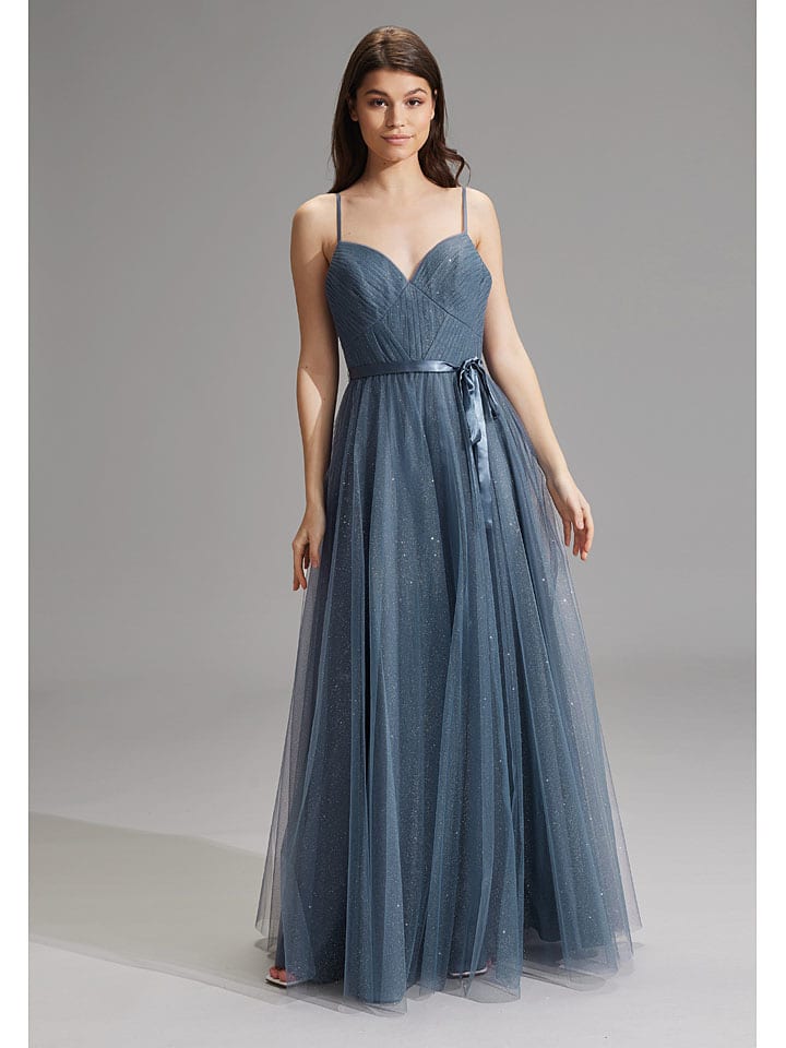 Kleid in Dunkelblau
