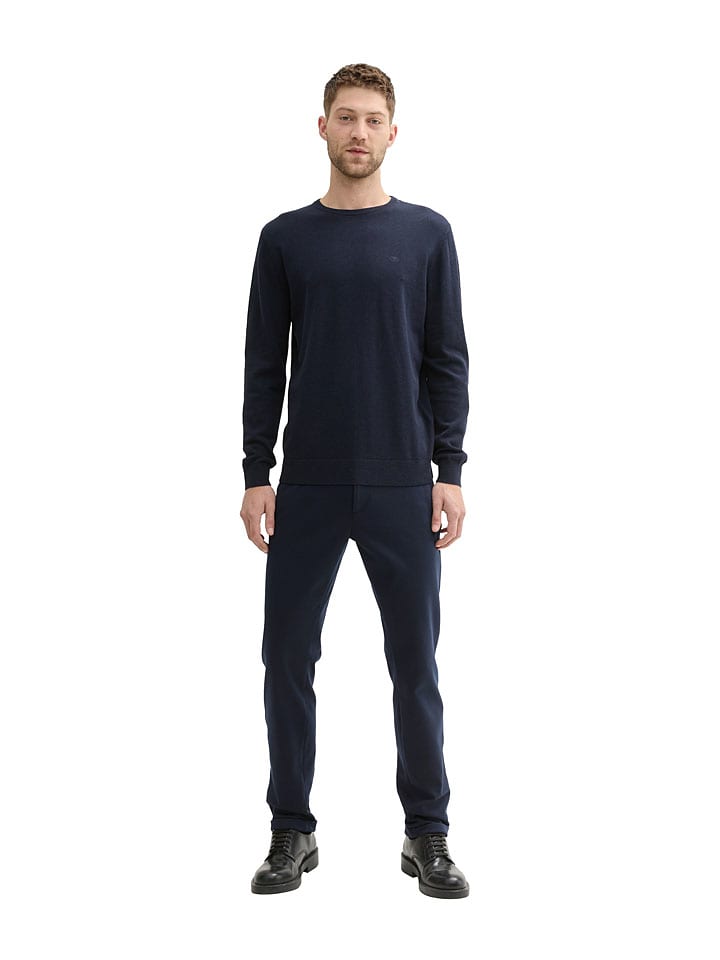 Chinobroek donkerblauw