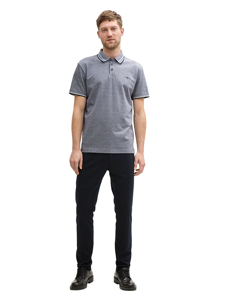 Koszulka polo w kolorze szarym