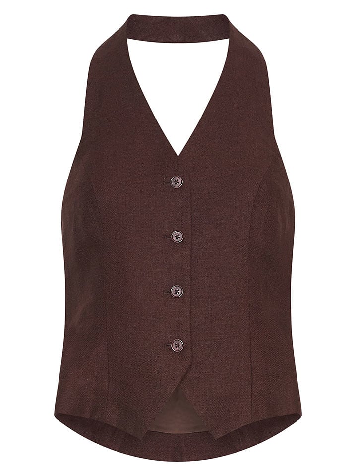 Weste "Naira Claritta" in Braun