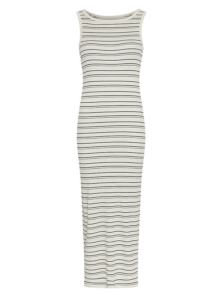 Jurk "Gubbi Rasmia" wit/zwart