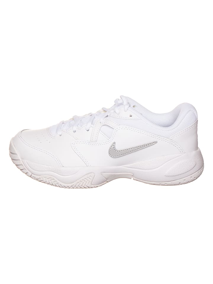 Leder-Sneakeres "Court Lite 2" in Weiß