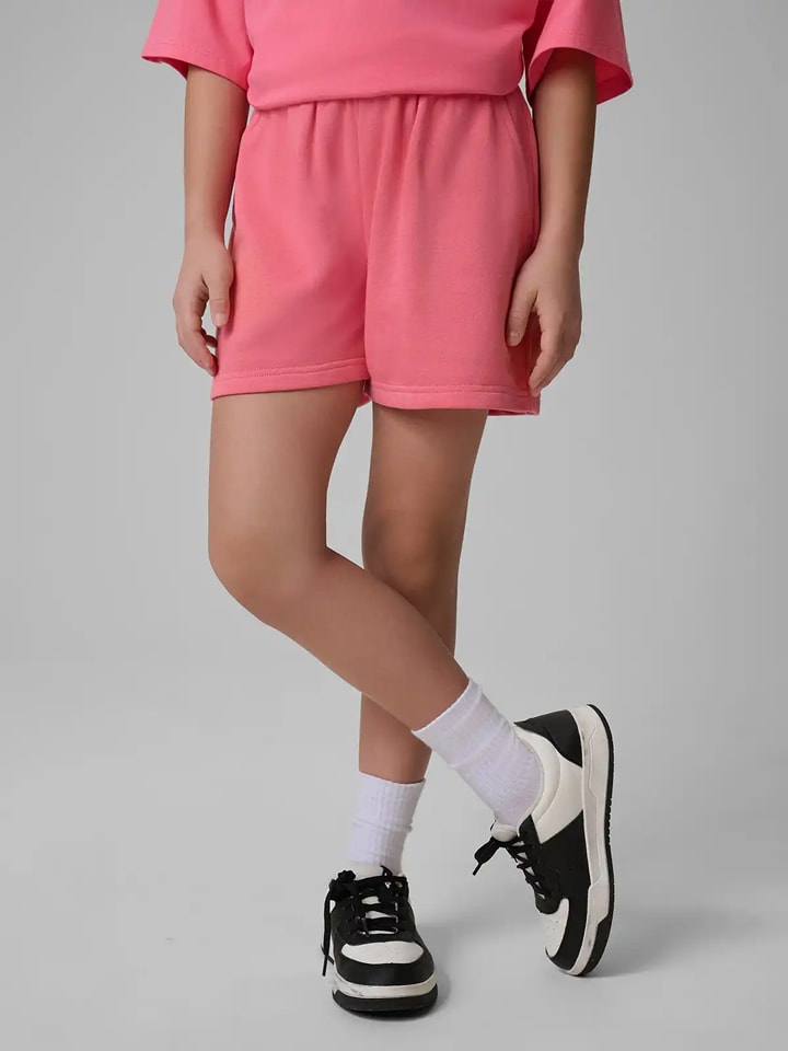 Sweatshort roze