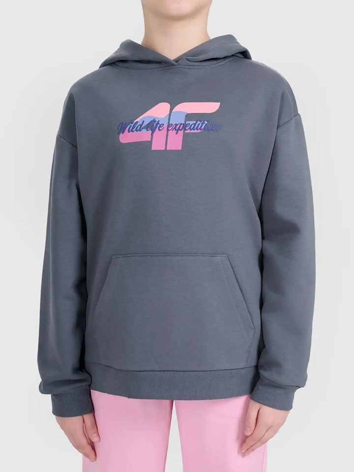 Hoodie antraciet