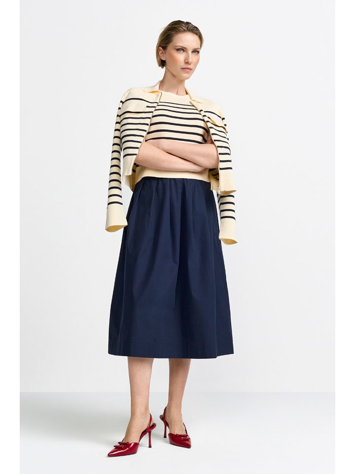 Rok donkerblauw