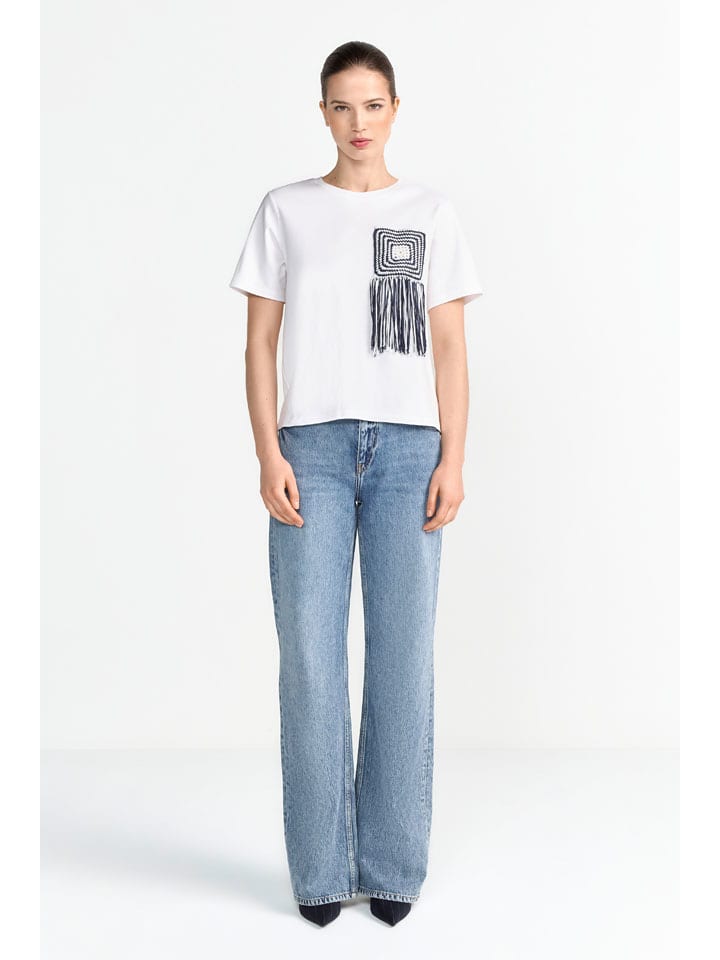 Shirt in Weiß