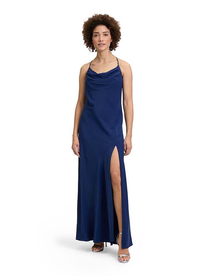 Kleid in Dunkelblau/ Blau