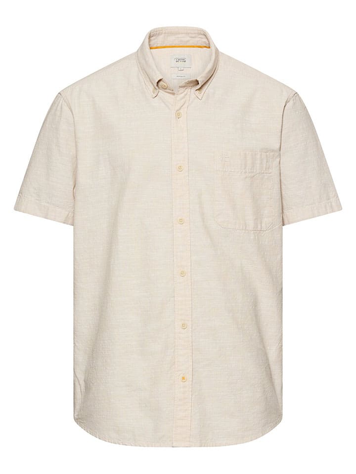 Blouse - regular fit - beige