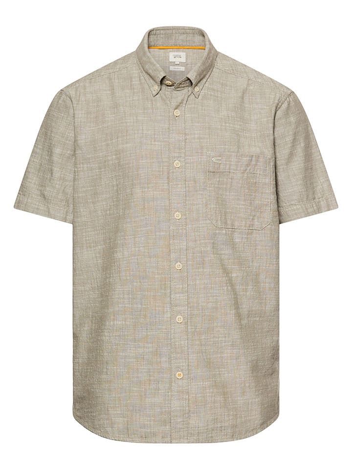 Koszula - Regular fit - w kolorze khaki