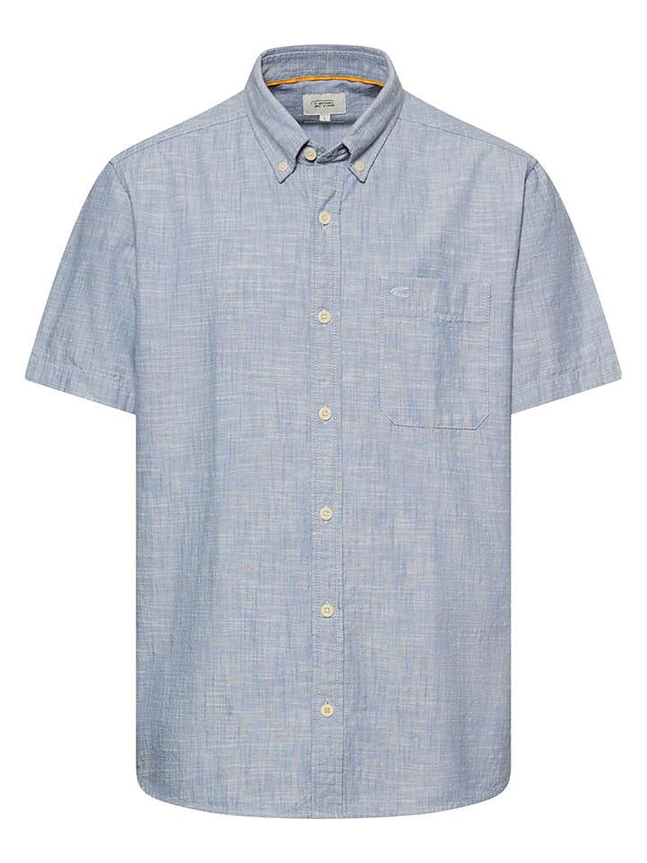 Hemd - Regular fit - in Graublau
