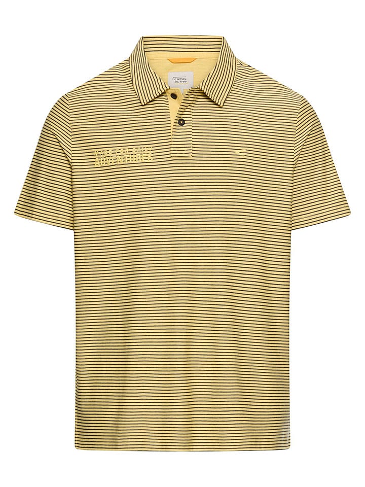 Koszulka polo w kolorze żółtym