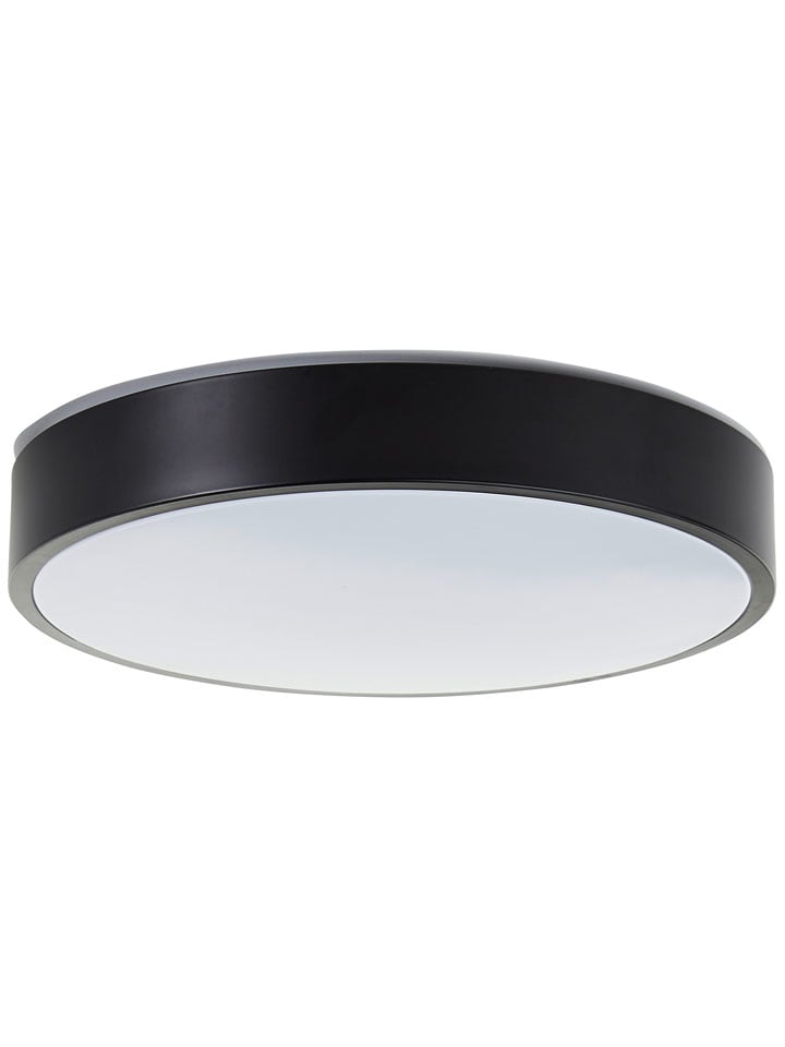 LED-Deckenleuchte "Vadin" in Schwarz/ Weiß - EEK E (A bis G)