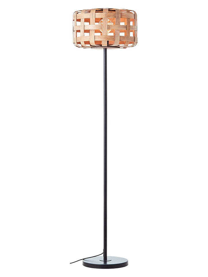 Staande lamp "Woodline" naturel - (H)139 x Ø 36 cm