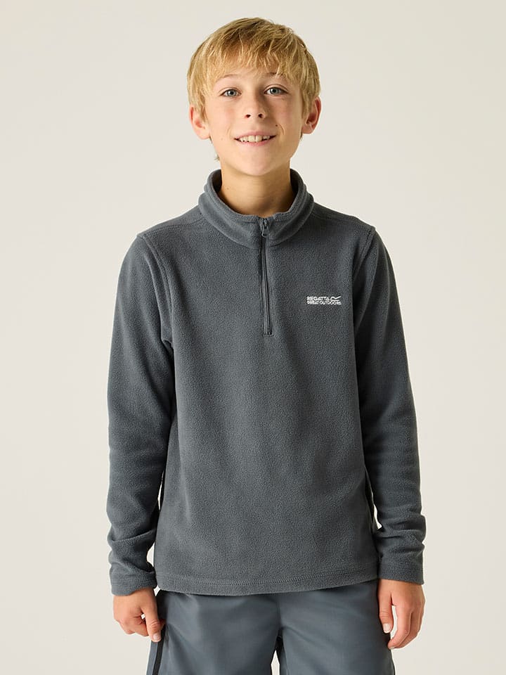 Fleecepullover "Hot Shot II" in Anthrazit