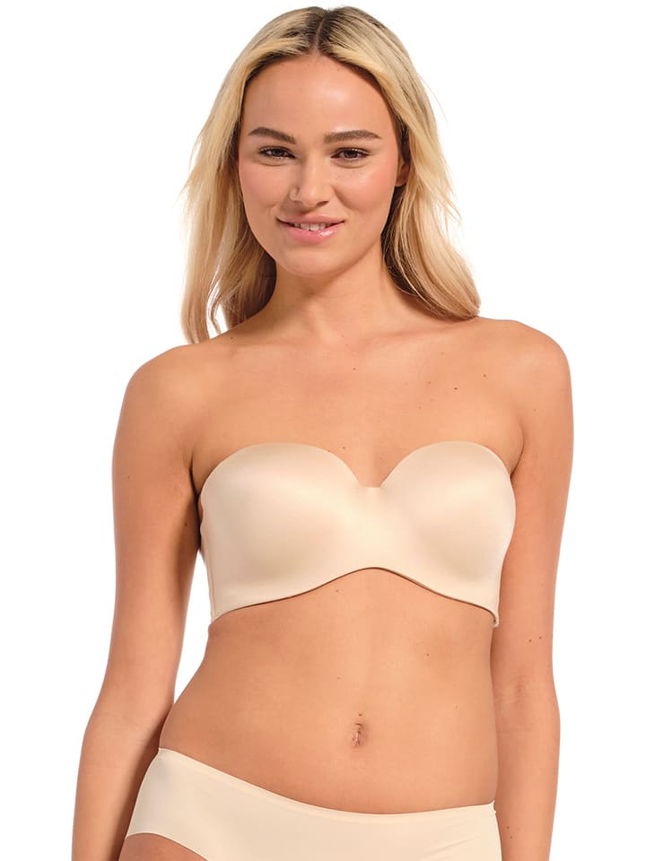 Bandeau "Luxury Strapless Bra" in Nude