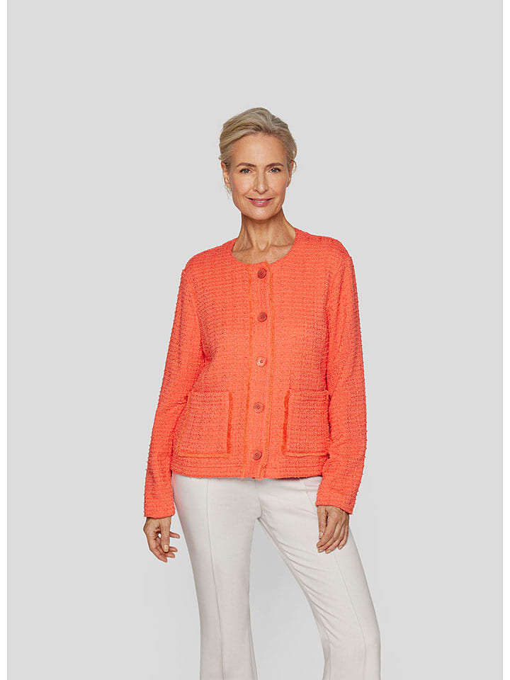 Cardigan in Orange