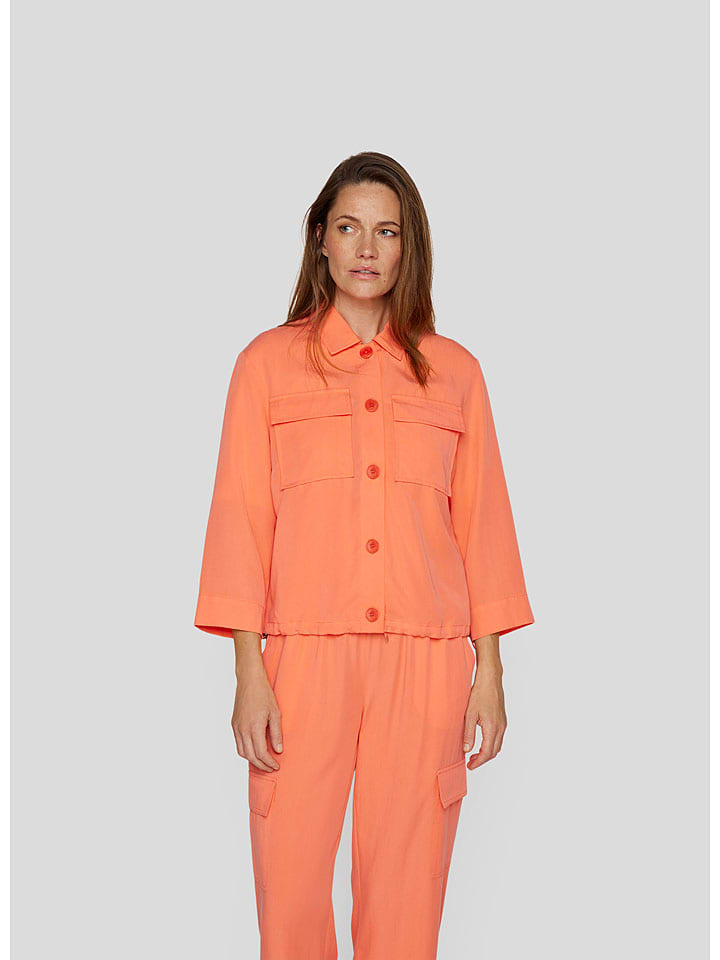 Hemdjacke in Orange