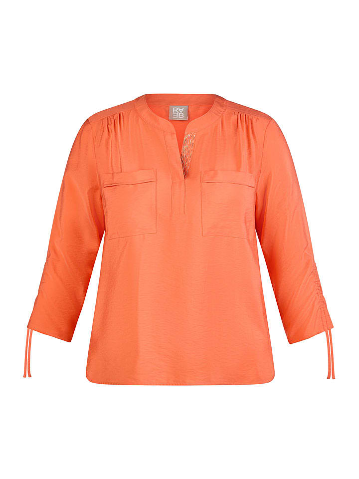 Bluse in Orange