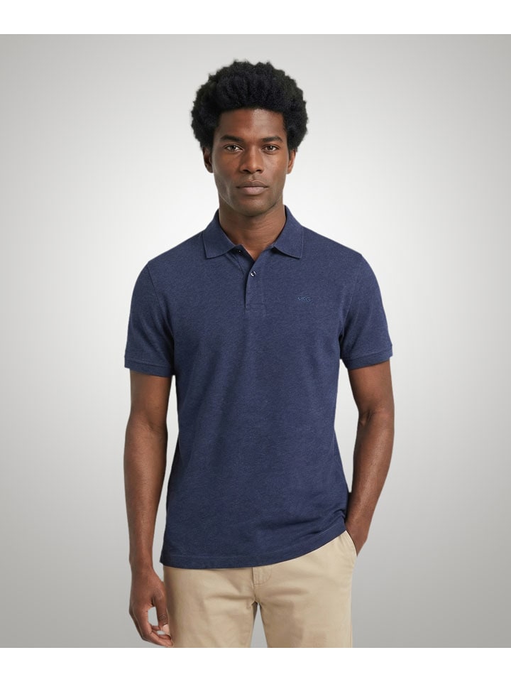Poloshirt in Dunkelblau