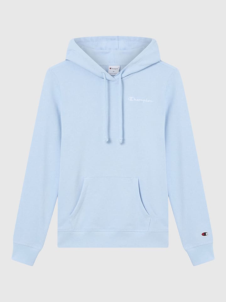 Hoodie in Hellblau