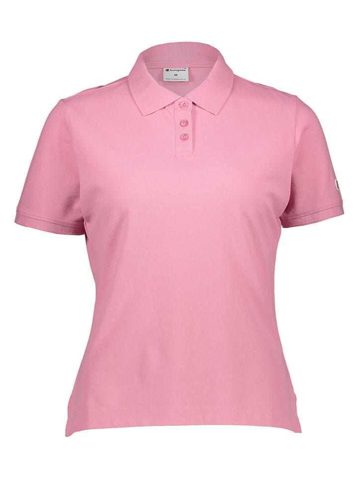 Koszulka polo w kolorze różowym