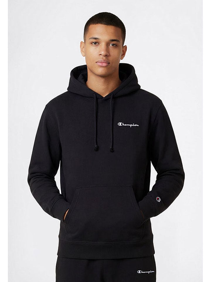 Hoodie in Schwarz