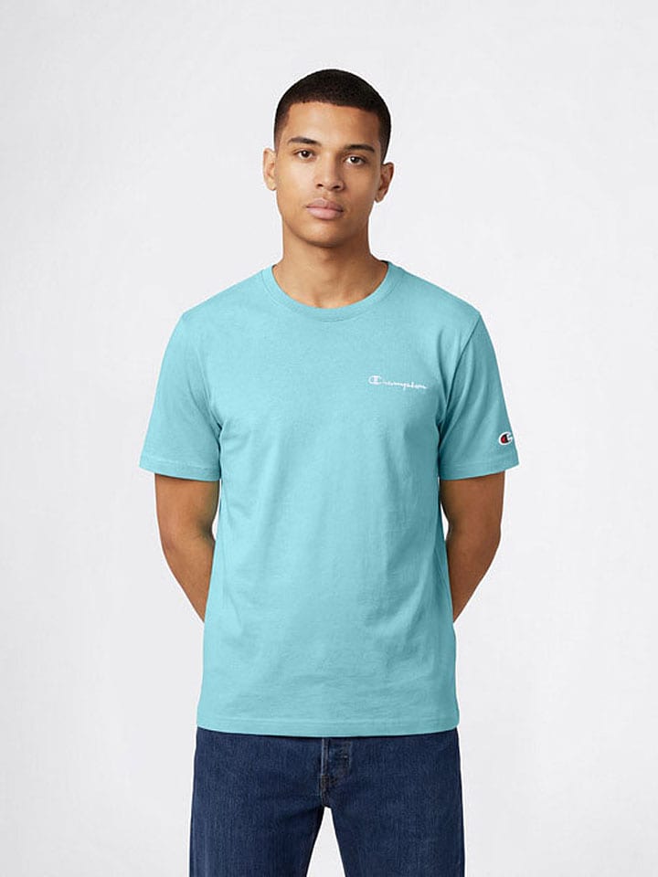 Shirt in Türkis