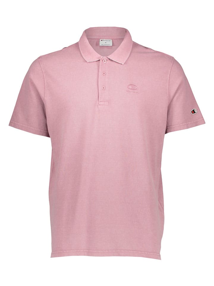 Koszulka polo w kolorze różowym