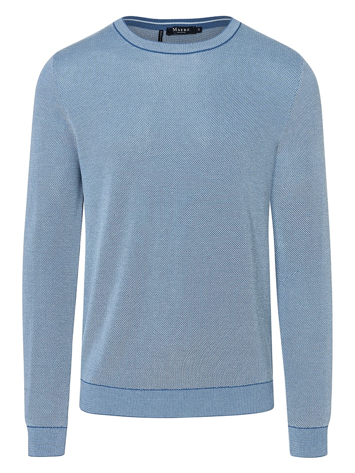 Pullover in Blau/ Hellblau