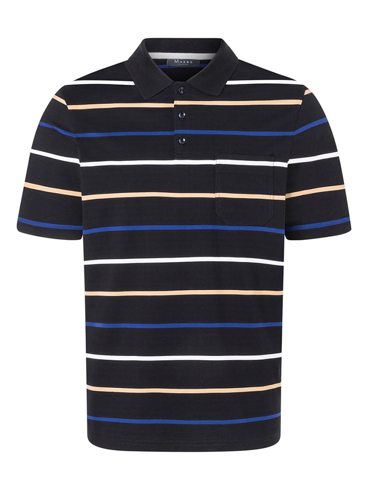Poloshirt in Dunkelblau