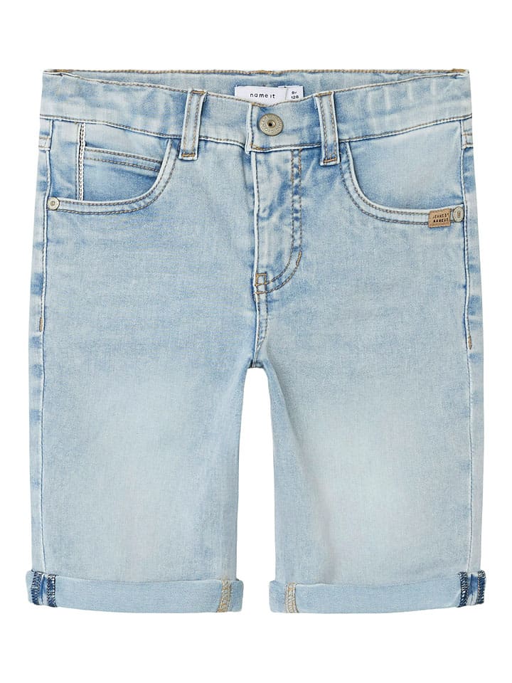 Jeans-Shorts "Theo" in Hellblau