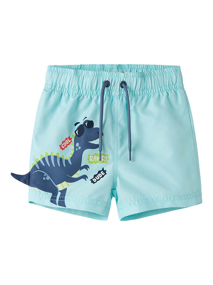 Badeshorts "Zakan" in Hellblau