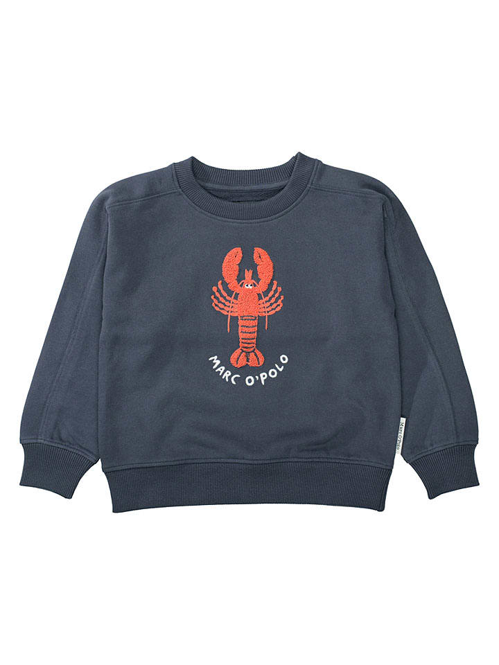Sweatshirt in Dunkelblau