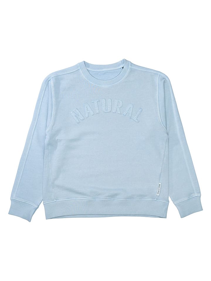 Sweatshirt in Hellblau