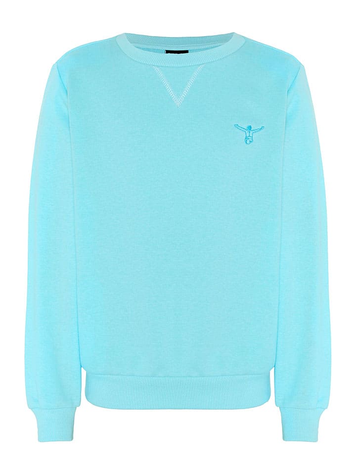 Sweatshirt in Hellblau