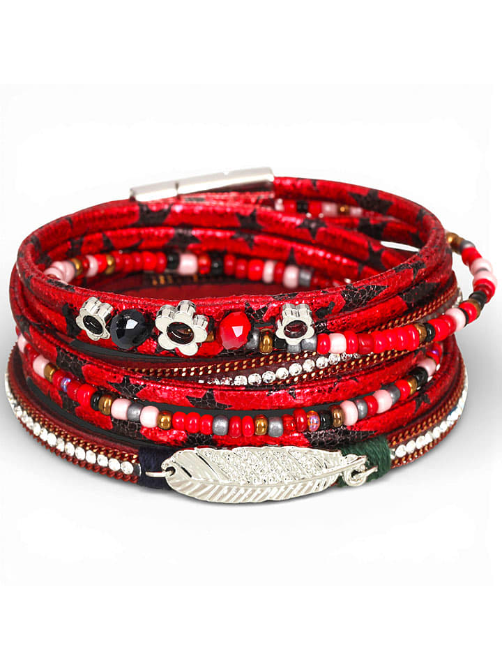 Armband in Rot