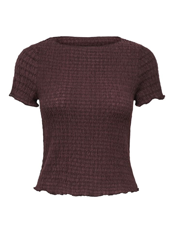 Shirt in Braun