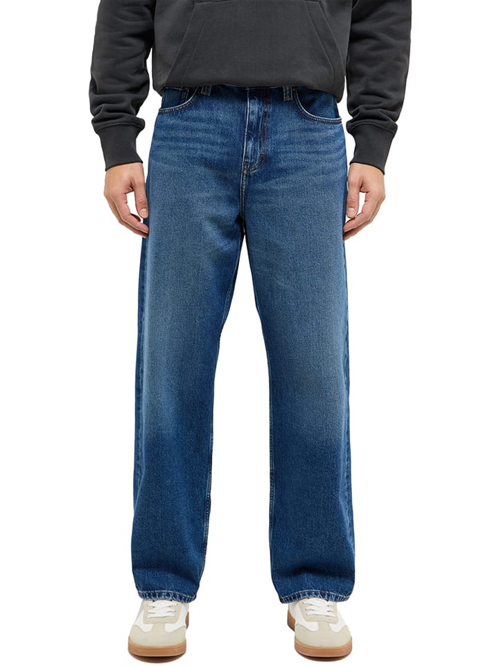 Dżinsy "Jeff" - Relaxed fit - w kolorze niebieskim