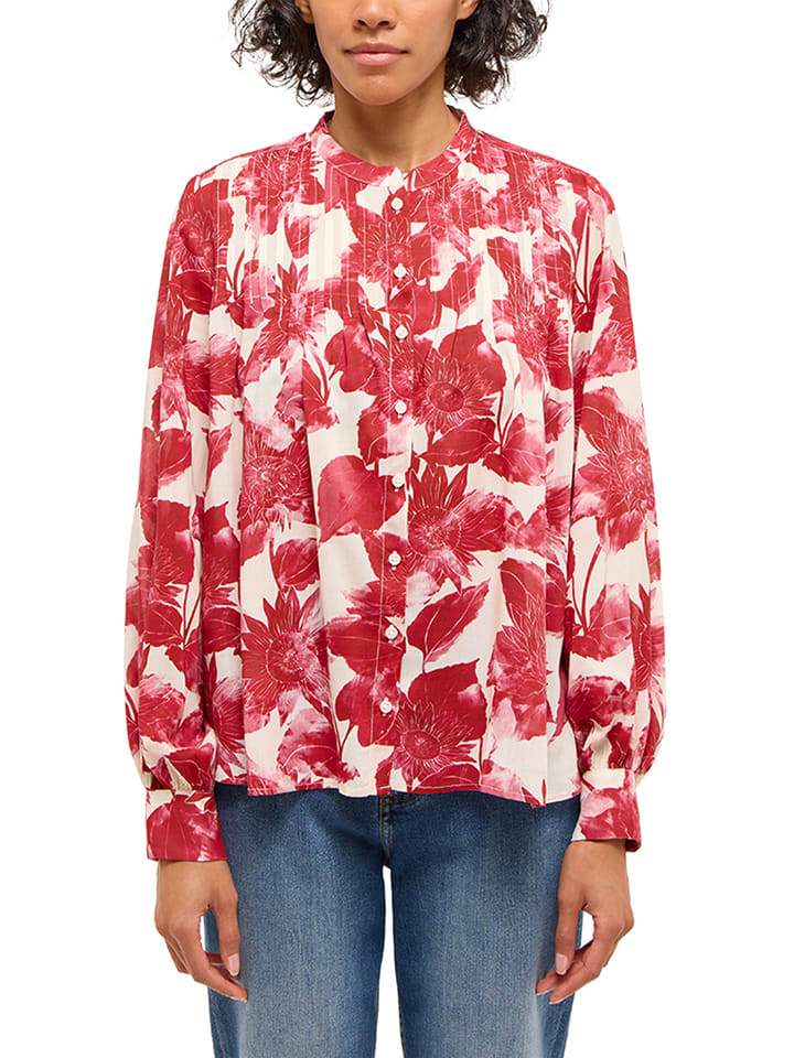 Bluse "Feminine" in Rot