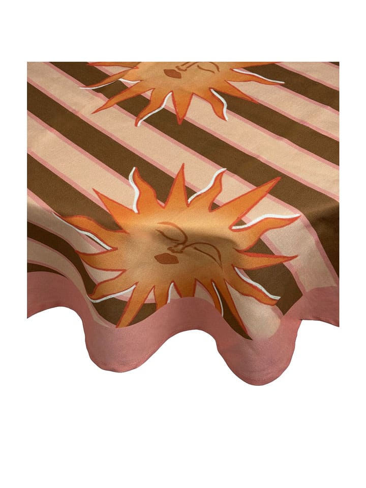 Tischdecke ''Sun'' in Bunt - Ø 140 cm