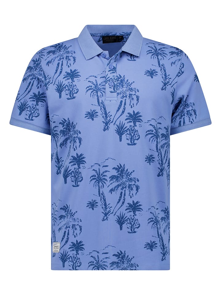 Poloshirt in Hellblau