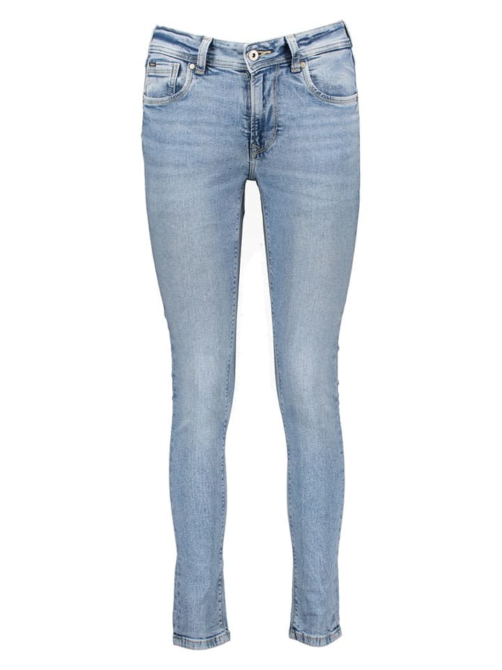 Dżinsy "Regent" - Skinny fit - w kolorze błękitnym