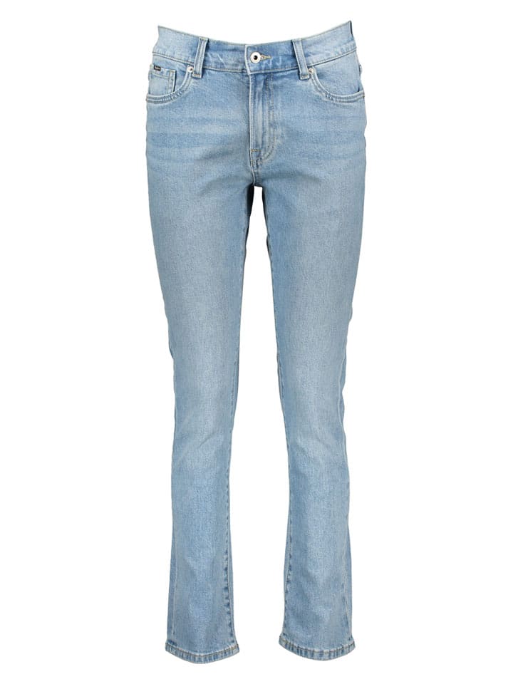 Dżinsy "Grace" - Slim fit - w kolorze błękitnym