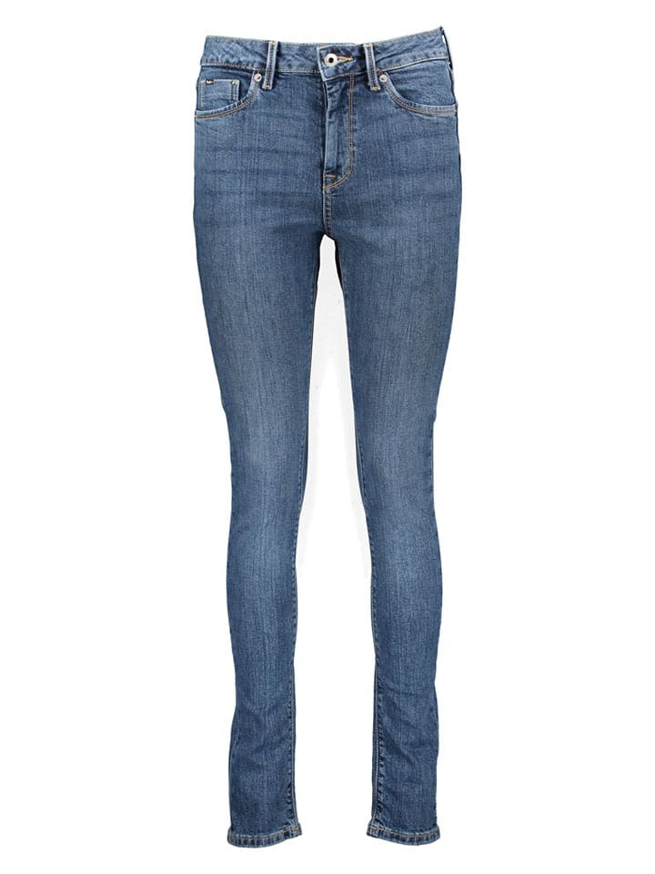 Dżinsy "Dion" - Skinny fit - w kolorze niebieskim