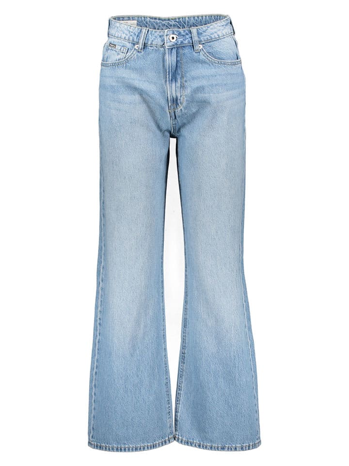 Jeans "Lexa" - Straight fit - in Hellblau